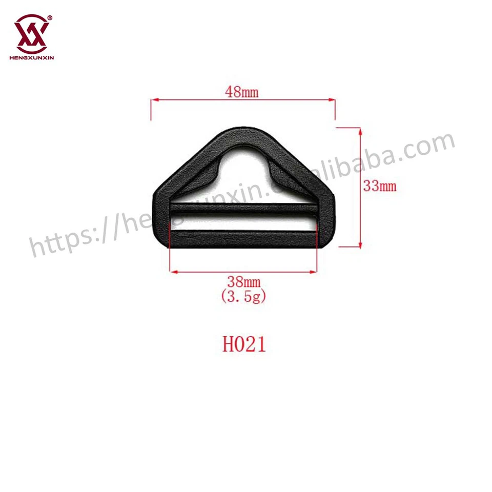 Black POM Plastic D Rings