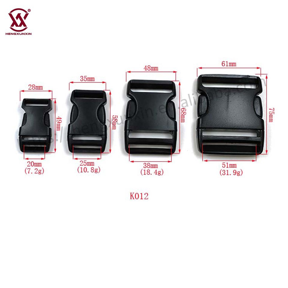 Military Plastic Insert Buckles